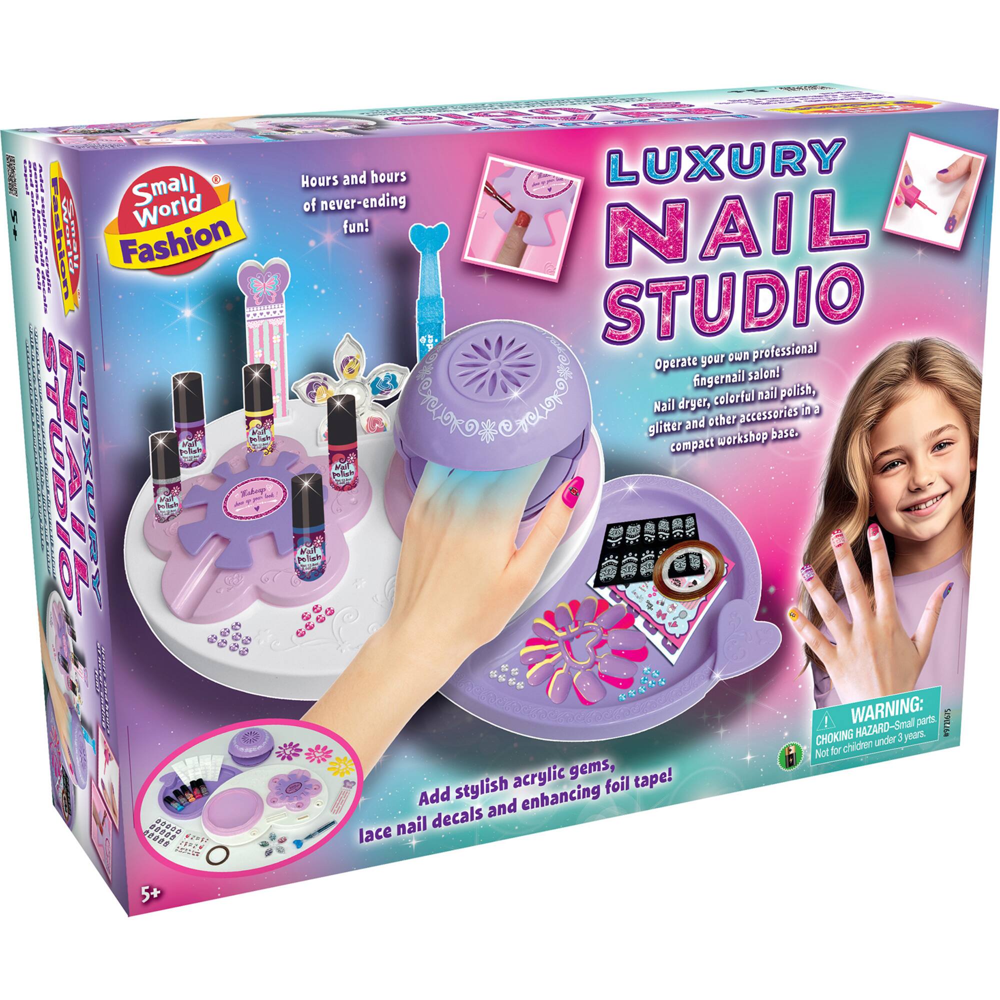 Small World Toys Luxury Nail Studio Kit